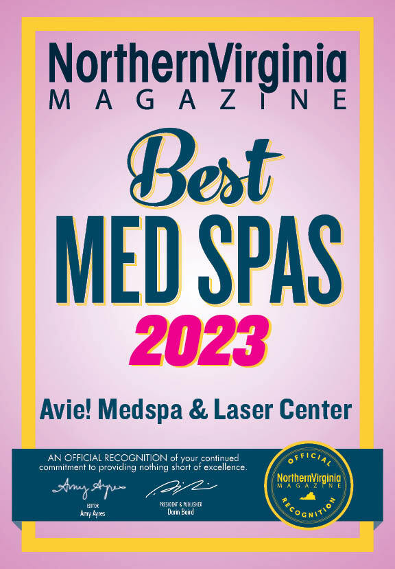 Avie! Medspa & Laser Center voted Best Med Spa by Northern Virginia Magazine